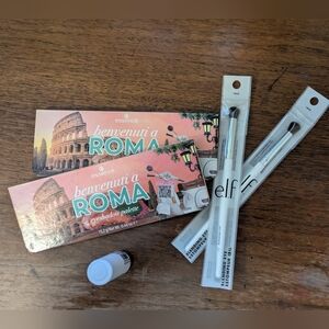 Essence Benvenuti a Roma Eyeshadow Palette(2), Lipstick and Brushes (2)